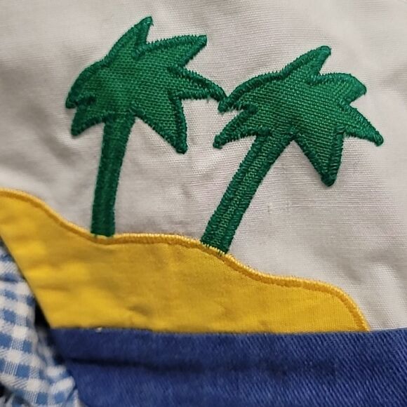 Seersucker causal dress - Picture 5 of 7